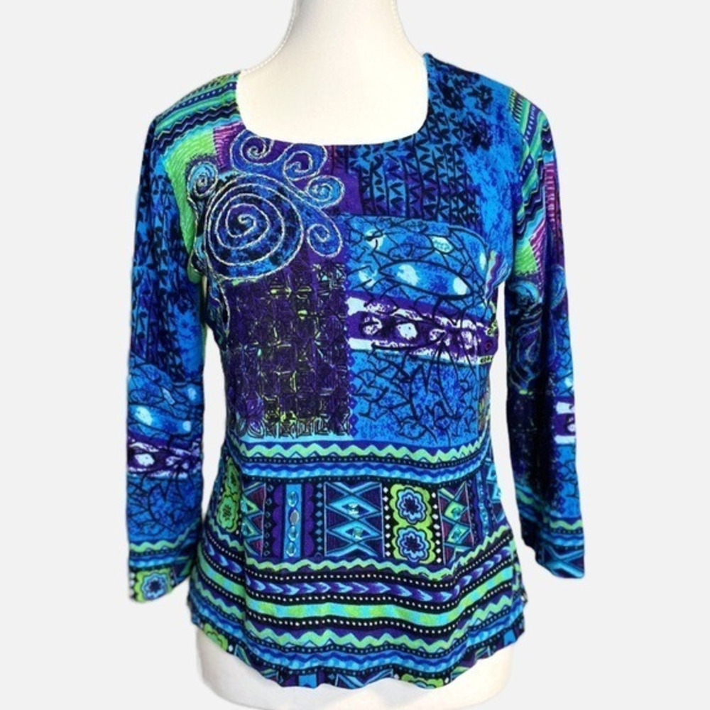 Choices‎ Multicolor Abstract Top